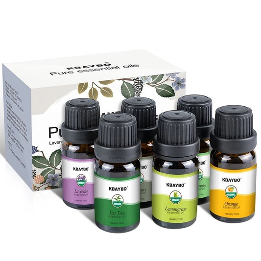 Ethereal Aroma Therapy Essential oils 6 units kit